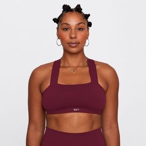 LUXFORM® BAND BRA - SANGRIA